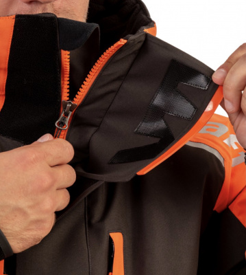 Костюм рыболовный Graff (поплавок -15°С) (215ОВ-11 черно-оранжевый) размер L (182-188)