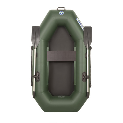 Лодка гребная Лоцман Стандарт 220 (зелёный)