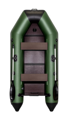 Лодка ПВХ АКВА 2800 СКК (зеленый-черный)