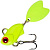 Тейл-спиннер Narval Buzzing Bug 7gr #003-Chartreuse