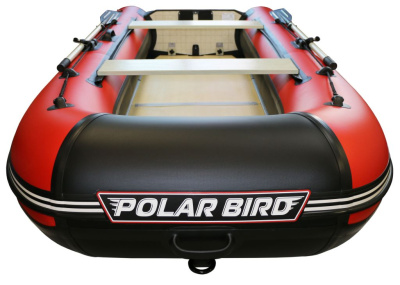 Лодка Polar Bird 320М (Лайт) Стеклокомпозит (Чёрно-красный)