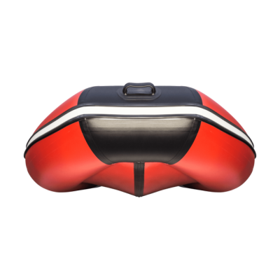 Лодка ПВХ Ривьера Компакт 3600 СК "Комби" красный/черный