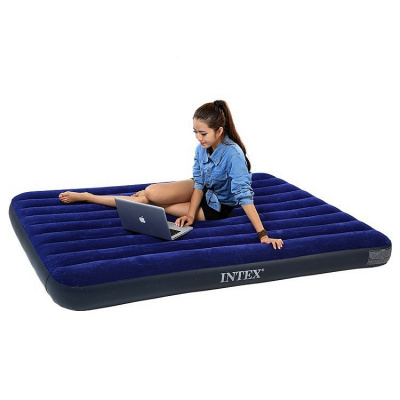 Надувной матрас 137х191х25см Intex Classic Downy Airbed Dura-Beam