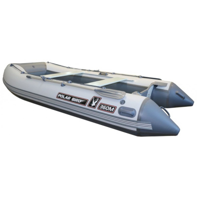 Лодка Polar Bird 320М (Лайт) Стеклокомпозит (Серо-белый)