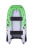Лодка Grouper GR 335W (кокпит 80 см) НДНД (серо - салатовый ) модель 2026 г