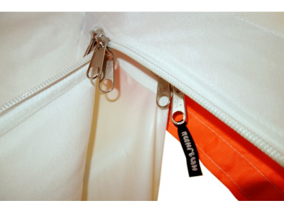 Зимняя палатка Призма Премиум STRONG (2-сл) 225*215 (бело-синий)