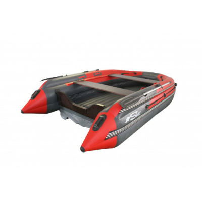 Надувная лодка ПВХ Риф Скат 370 НДFi (интегр. фальшборт, пластиковый транец, НДНД)