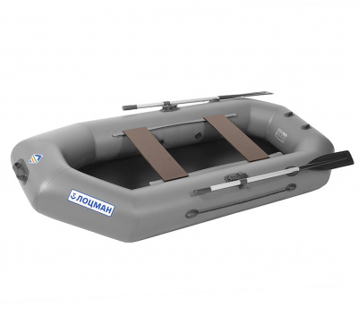 Лодка гребная под мотор Лоцман Стандарт 280 (серый)
