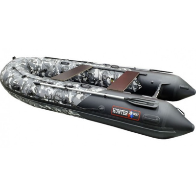 Лодка ПВХ Хантер 350 ПРО Камуфляж