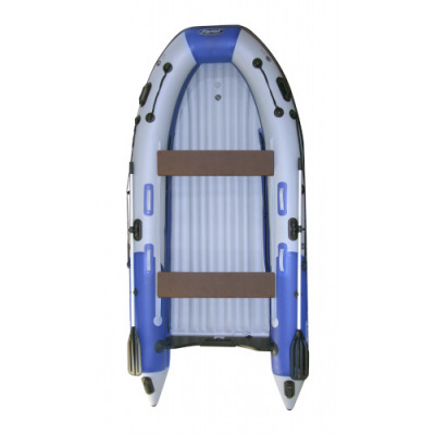Надувная лодка ПВХ Риф Скат Тритон 400 НД (надувное дно)
