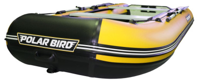 Лодка Polar Bird 320М (Лайт) Стеклокомпозит (Чёрно-желтый)