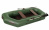 Лодка гребная Лоцман С-240 ЖС (зелёный)