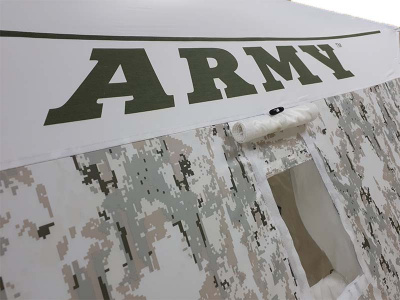 Зимняя палатка Призма Премиум 230*230 (2-сл) Армеец (зимний хаки)