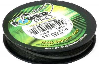 Шнур Power Pro Moss Green 135m 0.46mm/55kg