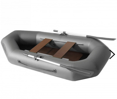 Лодка гребная Лоцман С-240 ЖС (серый)